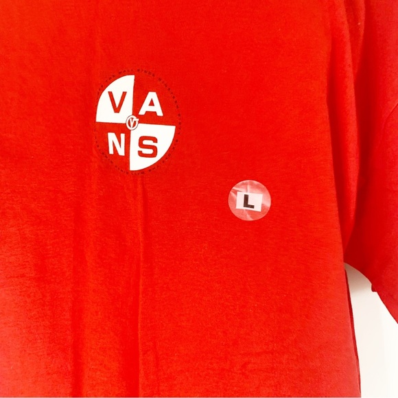 Vans Mens Logo Tee Shirt! large - Picture 3 of 5